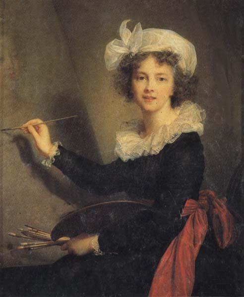 Elisabeth-Louise Vigee-Lebrun Self-Portrait oil painting image